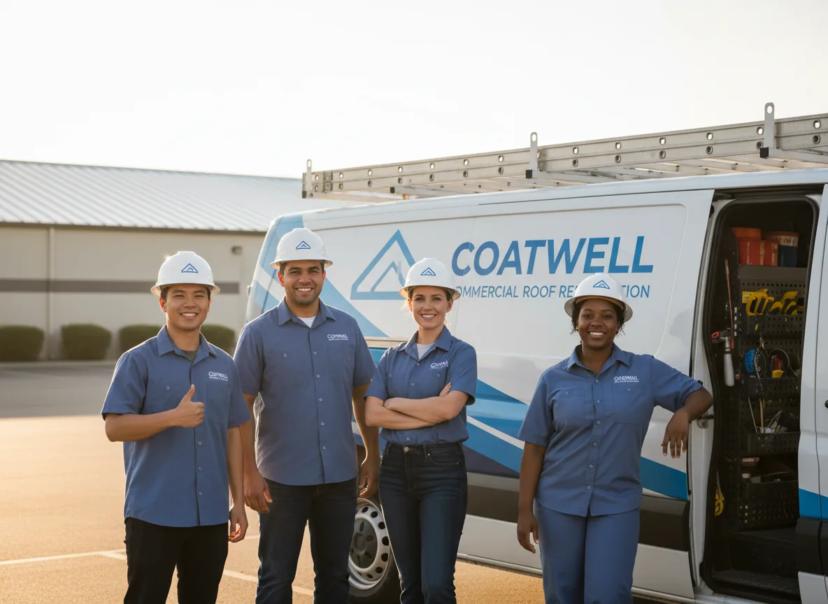 Commercial roof coating company in Rapid City, MI